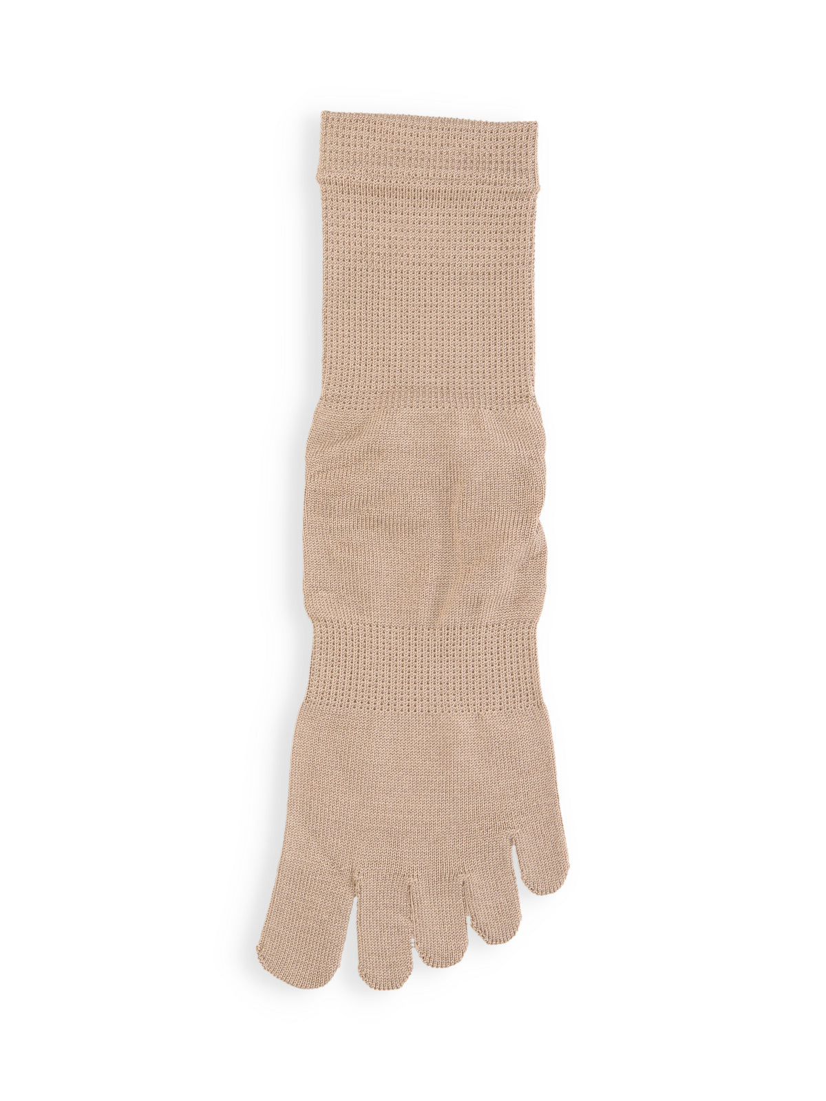 【絹肌Labo】シルク混 五本指ソックス / 24.0-26.0cm