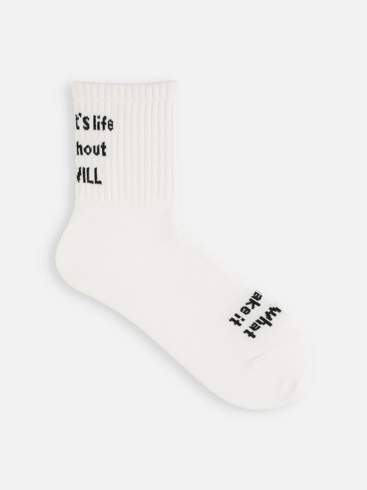 【WEB限定】キッズ メッセージソックス親子セット(アカ)