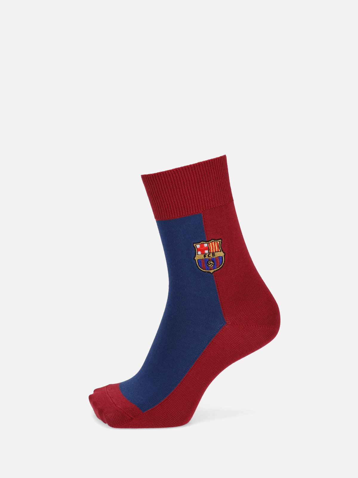 FC Barcelona バイカラーソックス