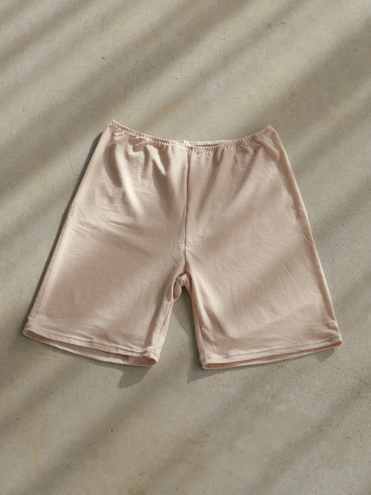 【WEB限定】リヨセルペチパンツ 4分丈