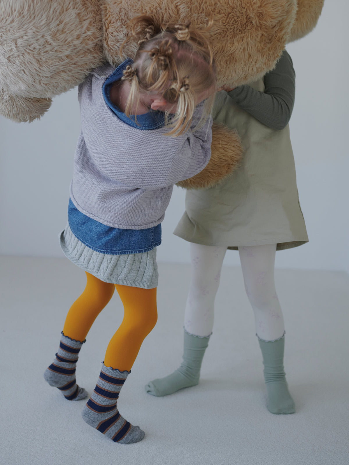 【キッズ】80デニールタイツ / 110-130cm