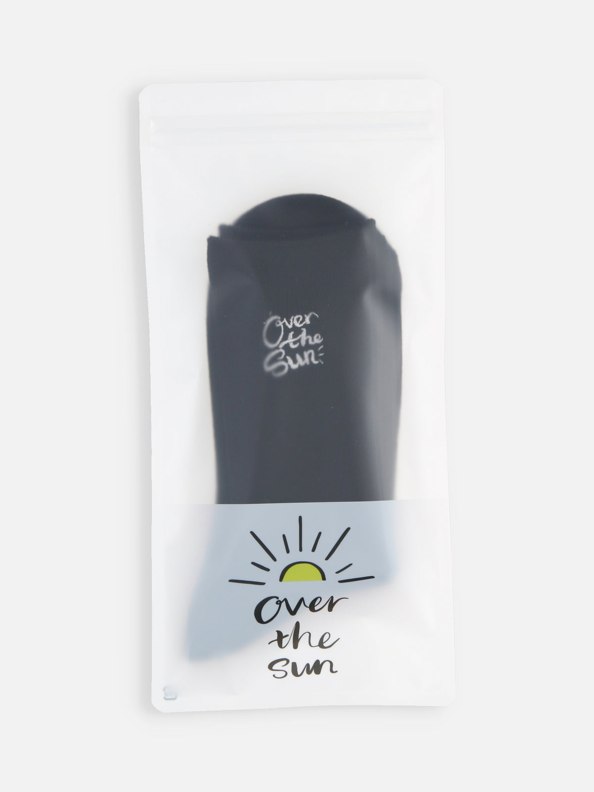 OVER THE SUN × Tabio 英文字ロゴ刺繍ソックス(22.5~24.5cm)