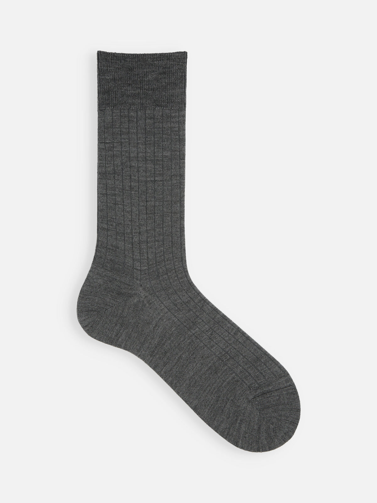 【Tabio MEN】ウール6×2リブソックス(27.0~29.0cm)