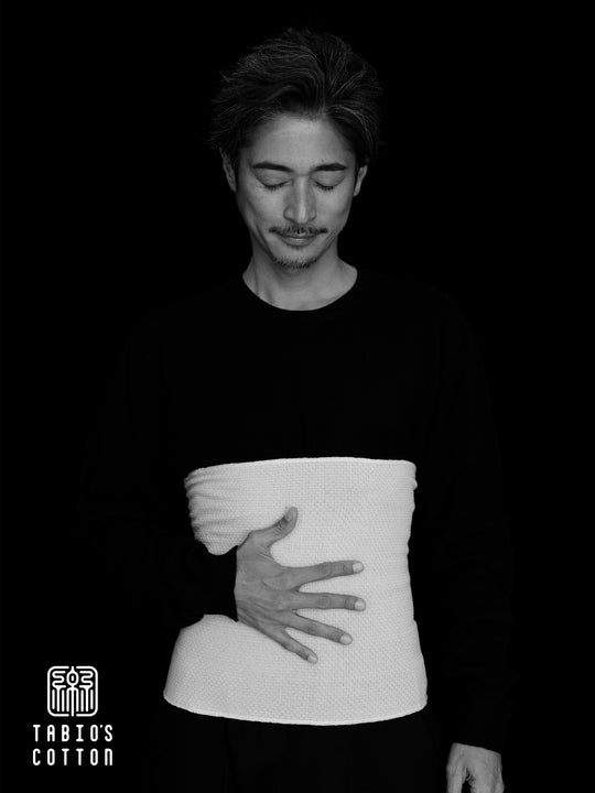 【TABIO'S COTTON】WEB限定 ボディーウォーマー / Mサイズ
