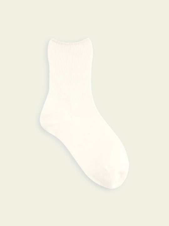 【3足1,485円】キッズ 履き口ゆったりリブベタショートソックス / 16-18cm