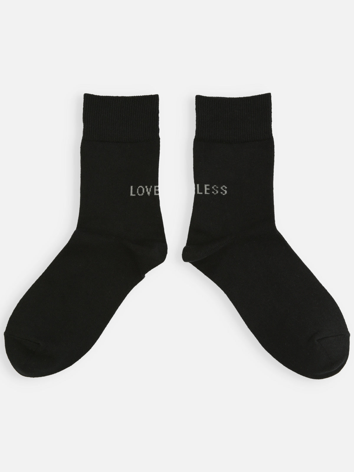 【LOVELESSコラボ】メンズ ロゴショートソックス