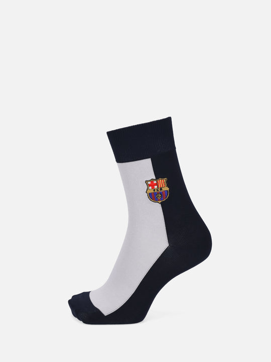 FC Barcelona バイカラーソックス