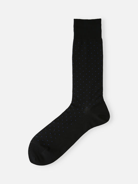 【Tabio MEN】連続シルケットドットソックス(27.0~29.0cm)