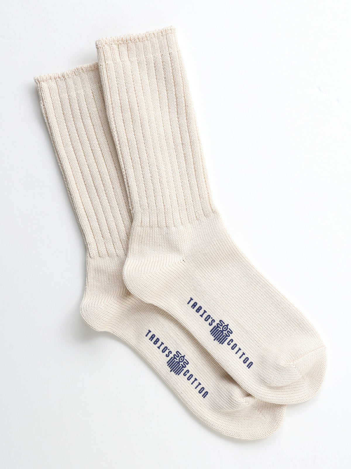 【WEB限定】TABIO’S COTTON クラッシックリブクルーソックス