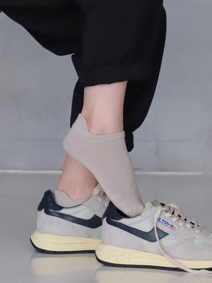 【靴ずれ対策】スニーカーガード無地ソックス