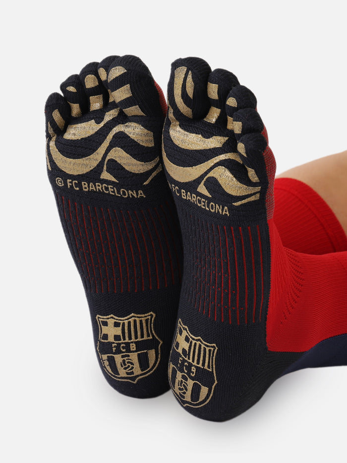 FC Barcelona FootBall 五本指ソックス Msize