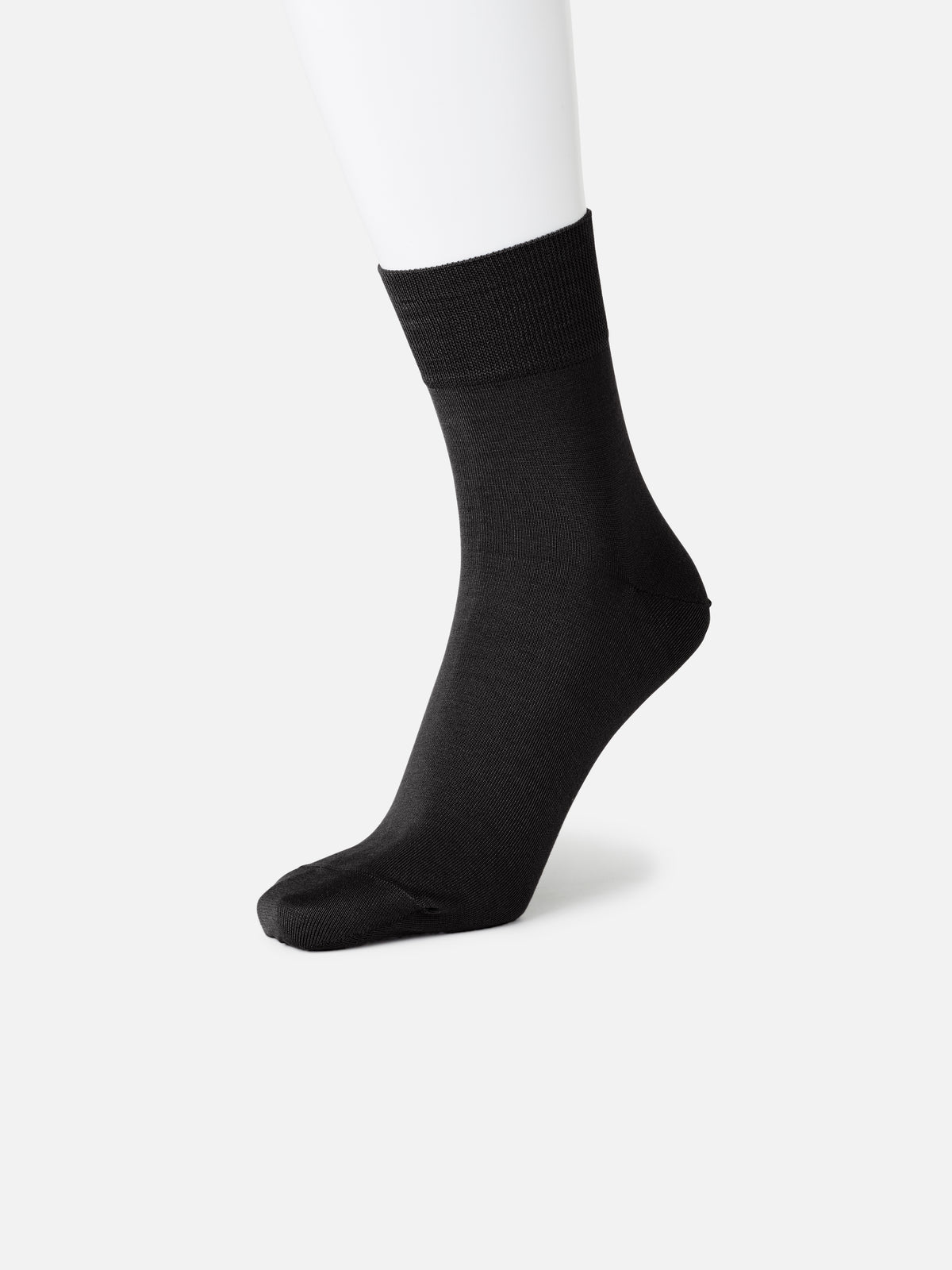 【Tabio MEN】ピマコットンブレンド無地ドレスショートソックス