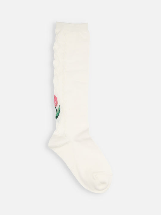 【キッズ】チューリップハイソックス16~18cm