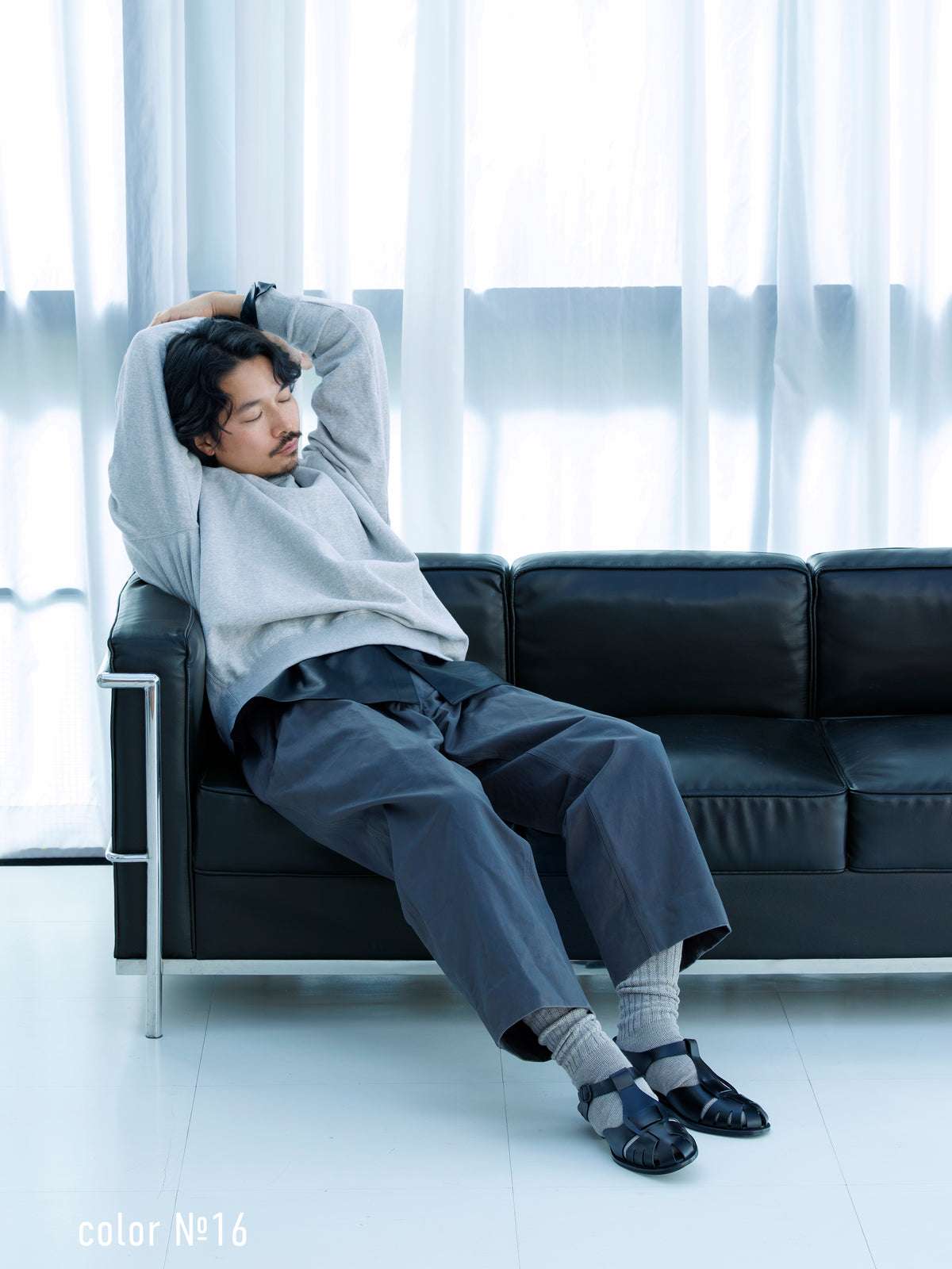 【Tabio MEN】リッチェル編みルーズソックス