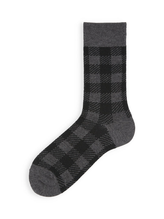 【Tabio MEN】バッファローチェックジャカードソックス