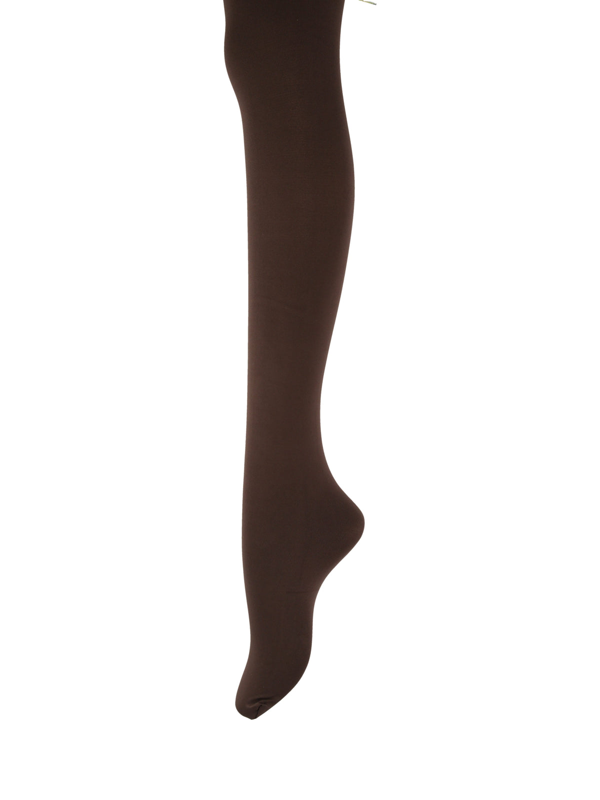 【透けにくい、安心の定番】80デニール プレミアムタイツ / TLサイズ - コゲチャ