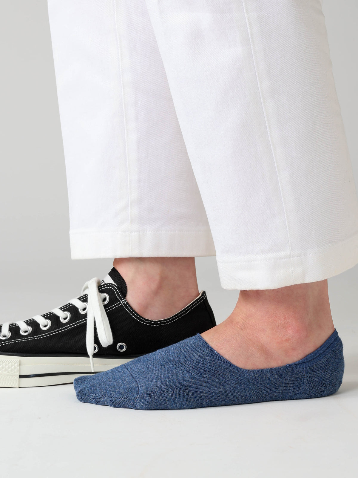 【Tabio MEN】GOODFOOT/脱げにくいカバーソックス