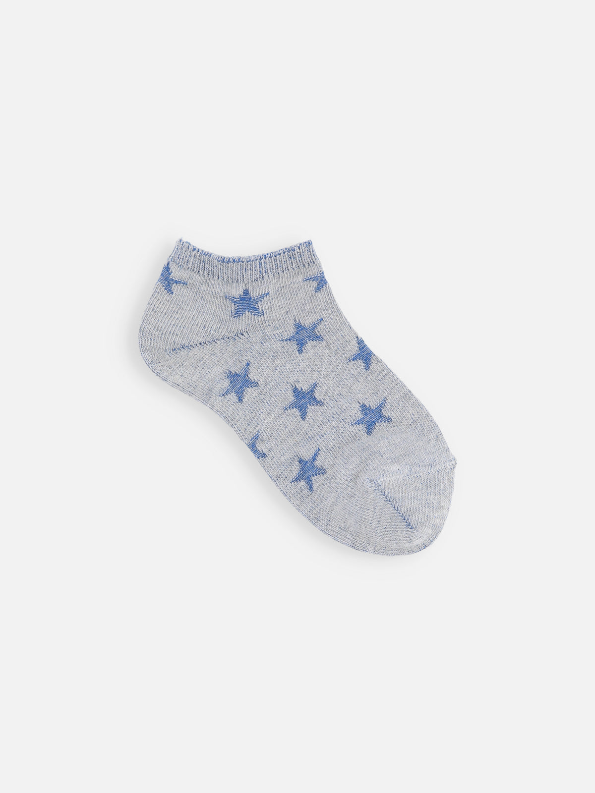 【キッズ】星柄リンクススニーカー丈ソックス / 16-18cm