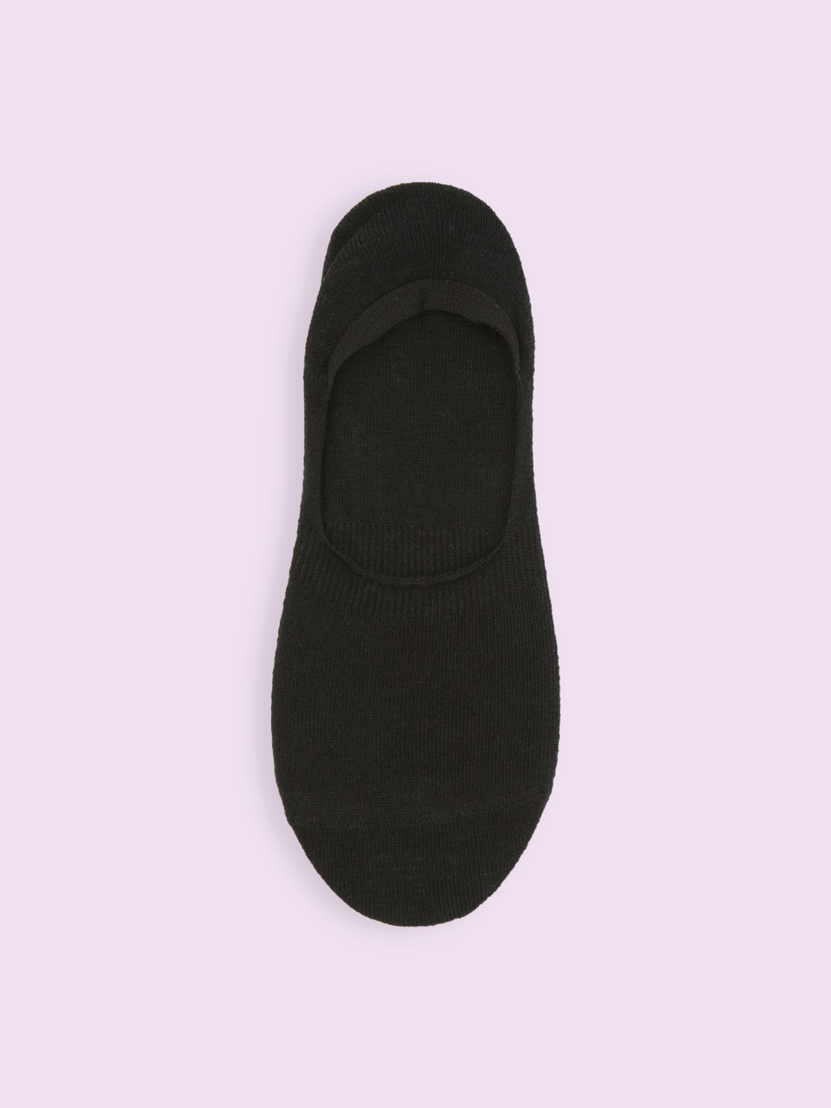 【3足1,485円】無地カバーソックス / 深履きタイプ - クロ
