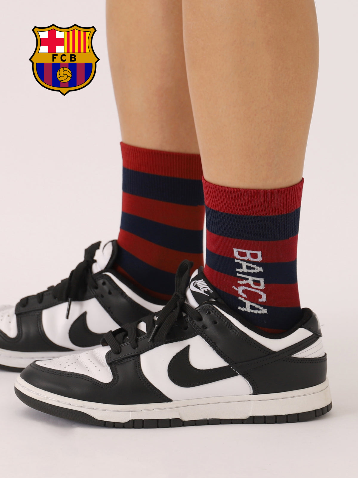FC Barcelona ボーダーソックス