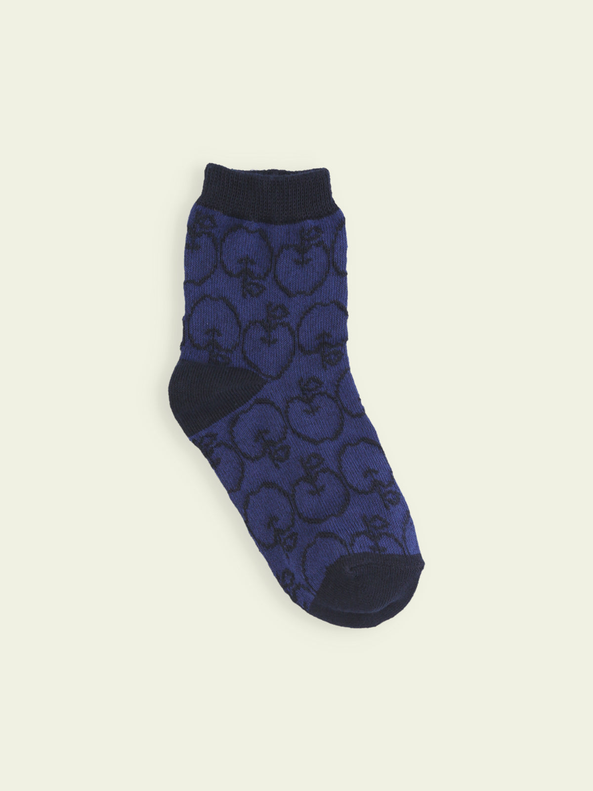 【3足1,485円】キッズ りんごフロートショートソックス / 16-18cm - コン