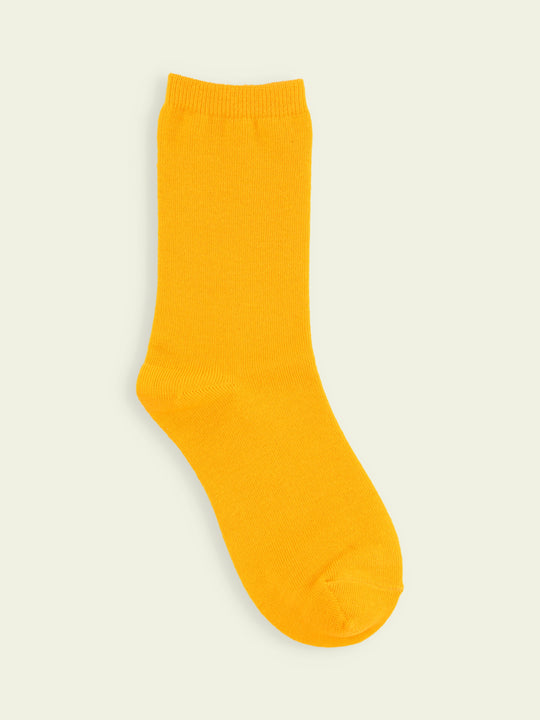 【3足1,485円】キッズ 無地ベタソックス / 19-21cm