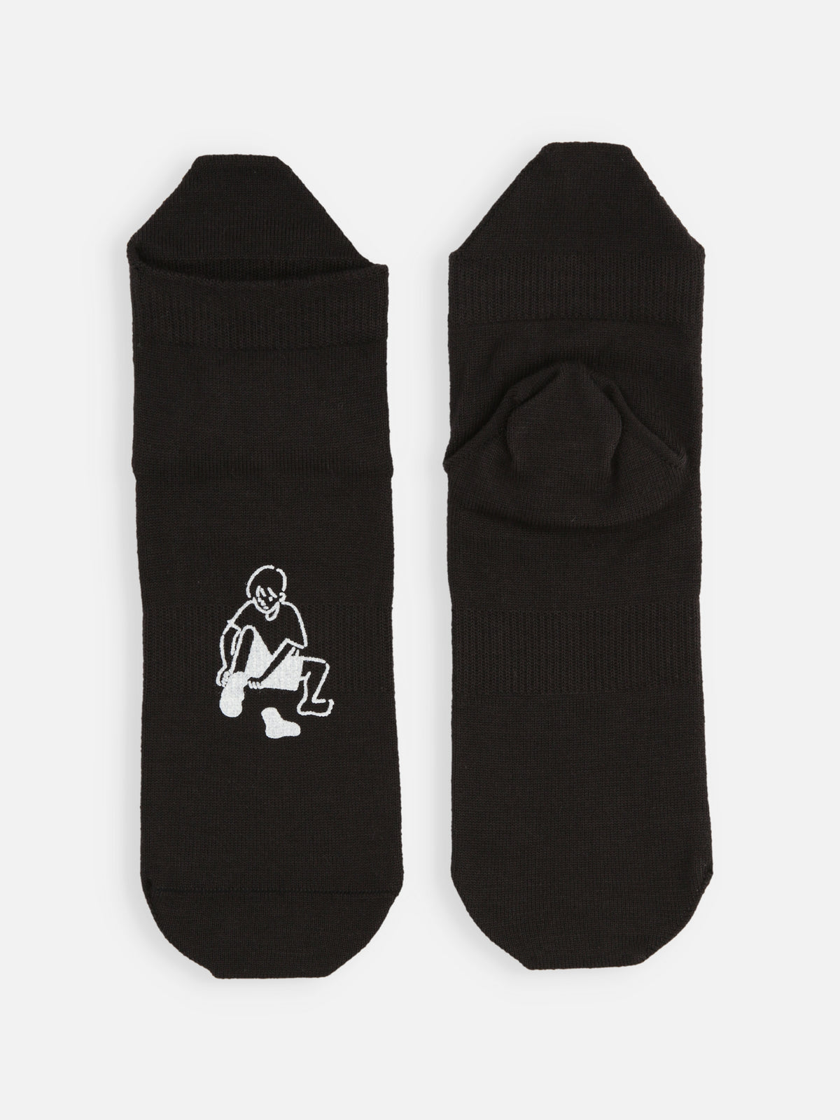 【長場雄×NAIGAI×Tabio】 SOCK SUN片手で履けるくつした - スミクロ