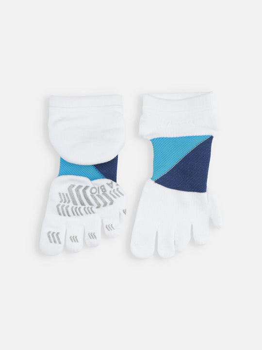 GOLFスピニングサポート五本指ショートソックス / 23-25cm