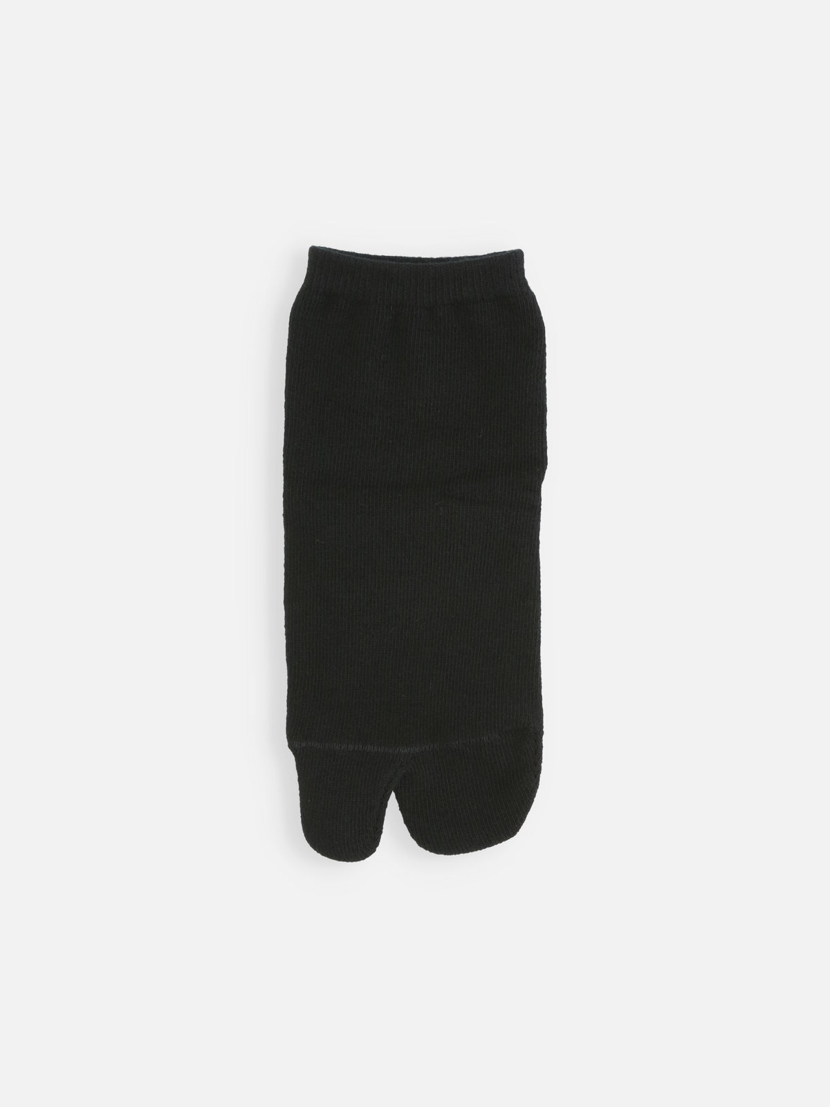 【キッズ】足袋無地ショートソックス / 16-18cm - クロ
