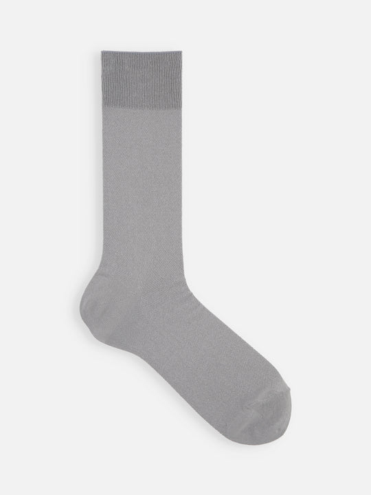 【Tabio MEN】ドライなタッチが心地いい和紙梨地ソックス(27.0～29.0cm)