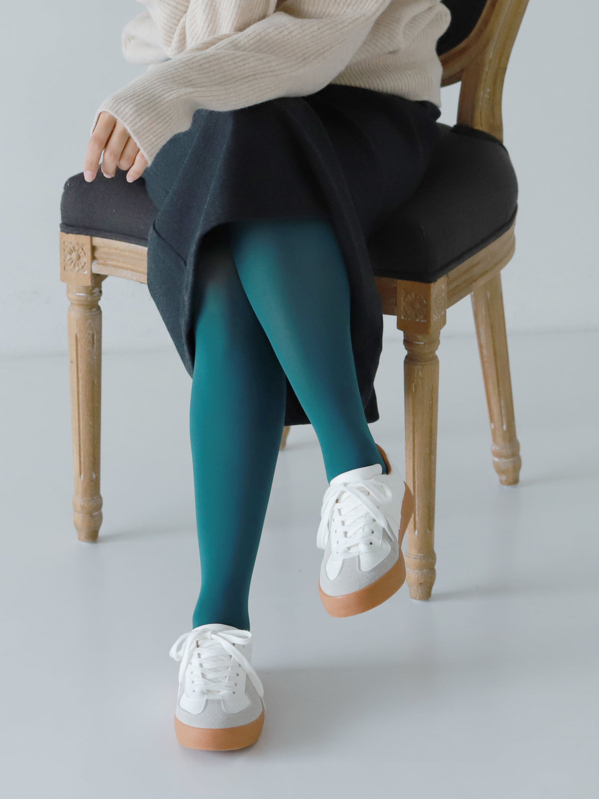 【ほどよく透けて、ちょうどいい】60デニール プレミアムタイツ /M-Lサイズ