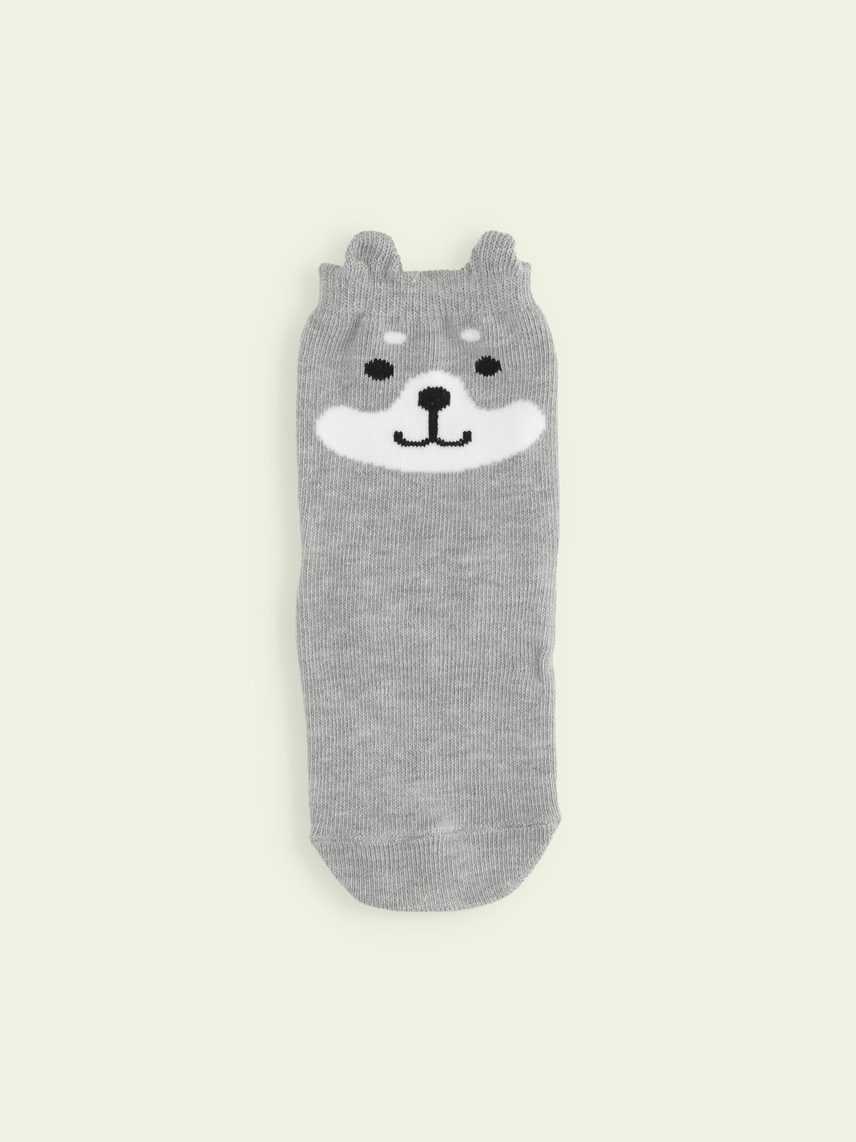 【3足1,485円】キッズ 耳付わんこショートソックス / 16-18cm
