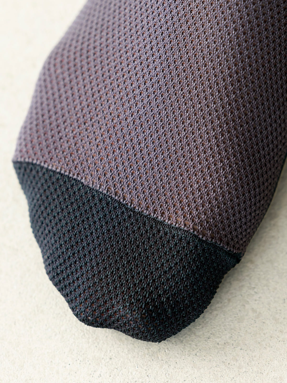【Tabio MEN】つま先までメッシュバイカラーショートソックス