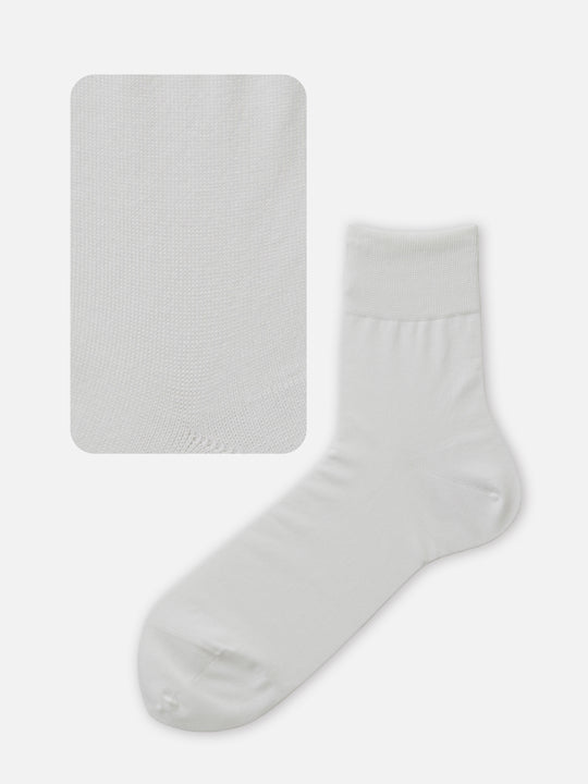 【Tabio MEN】ピマコットンブレンド無地ドレスショートソックス