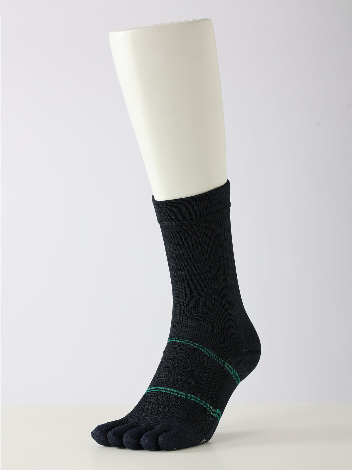 BASEBALL 五本指クルーソックス / 25-27cm - クロ
