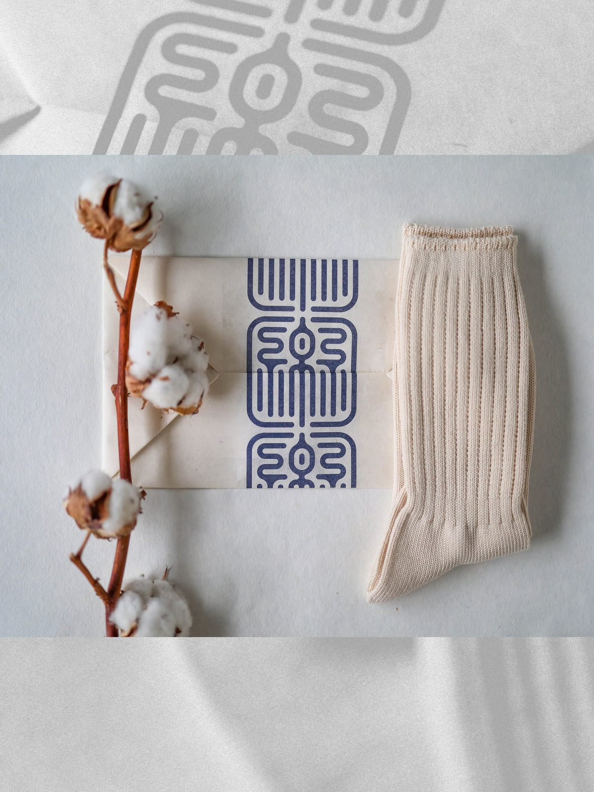 【Tabio MEN】TABIO’S COTTON クラッシックリブクルーソックス / Sサイズ