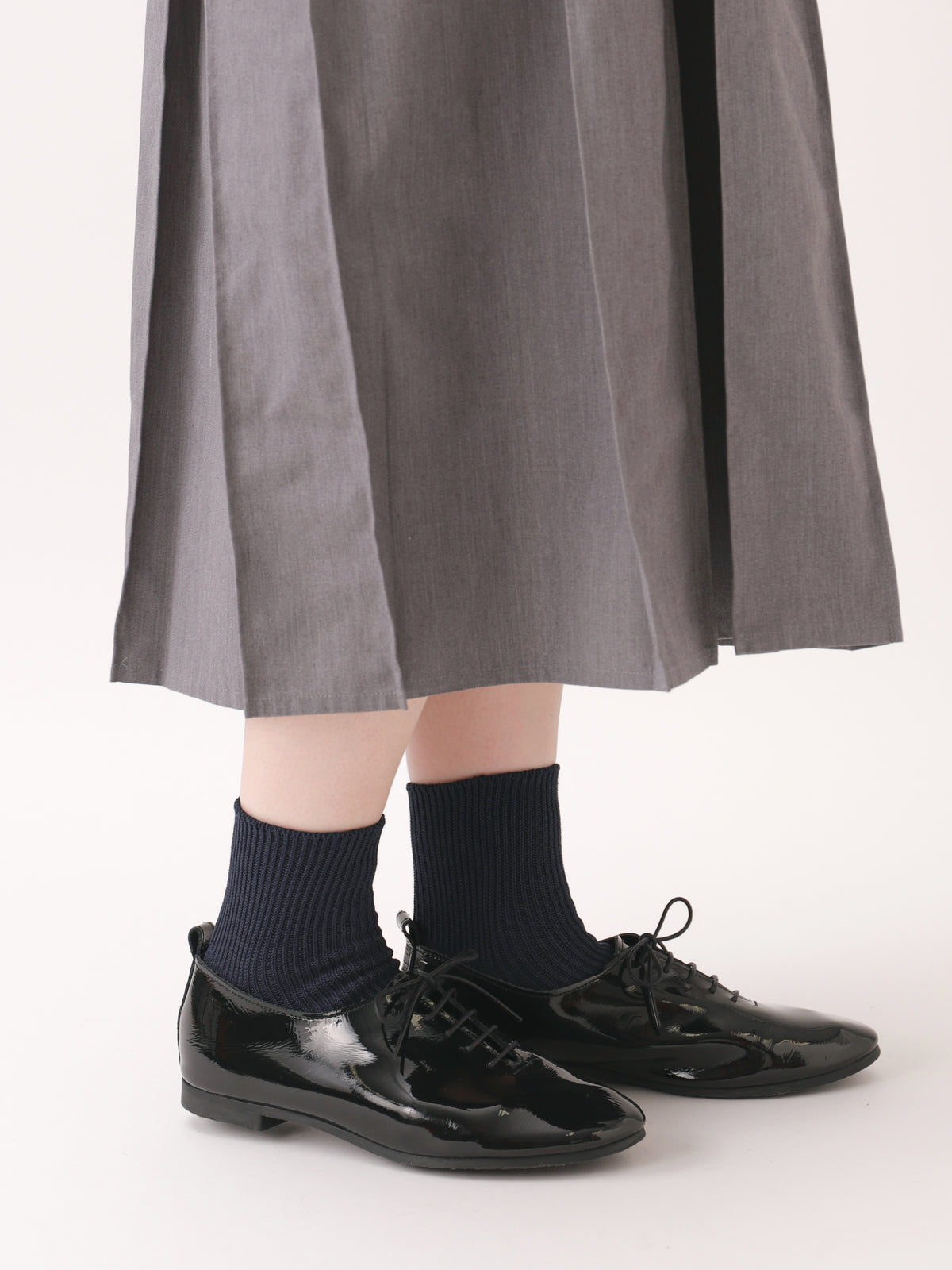 【WEB限定】さらっと快適すっきりリブショートソックス