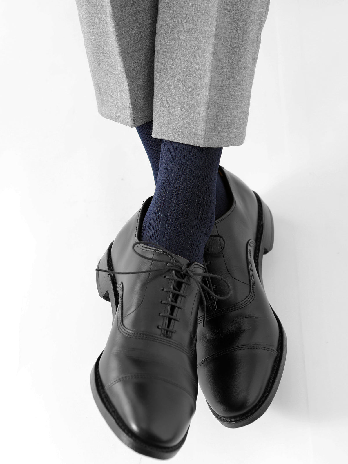 【Tabio MEN】軽い・涼しい・吸水・速乾 足裏までメッシュソックス(27.0-29.0cm)
