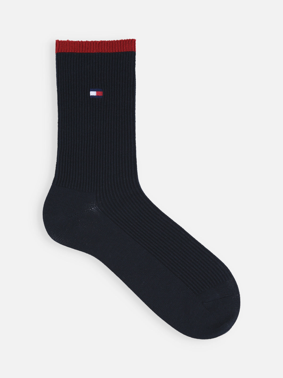 【MEN】TOMMY HILFIGER シグネチャーフラッグソックス - ネイビー