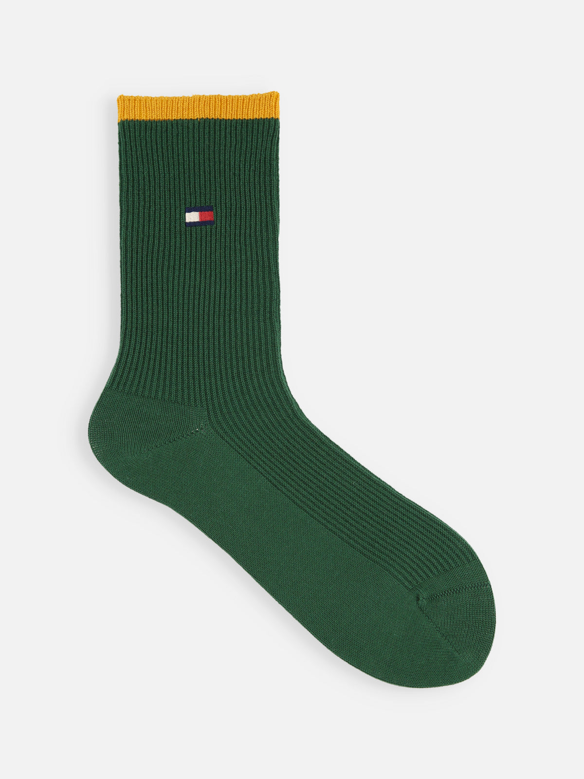 TOMMY HILFIGER シグネチャーフラッグソックス - グリーン