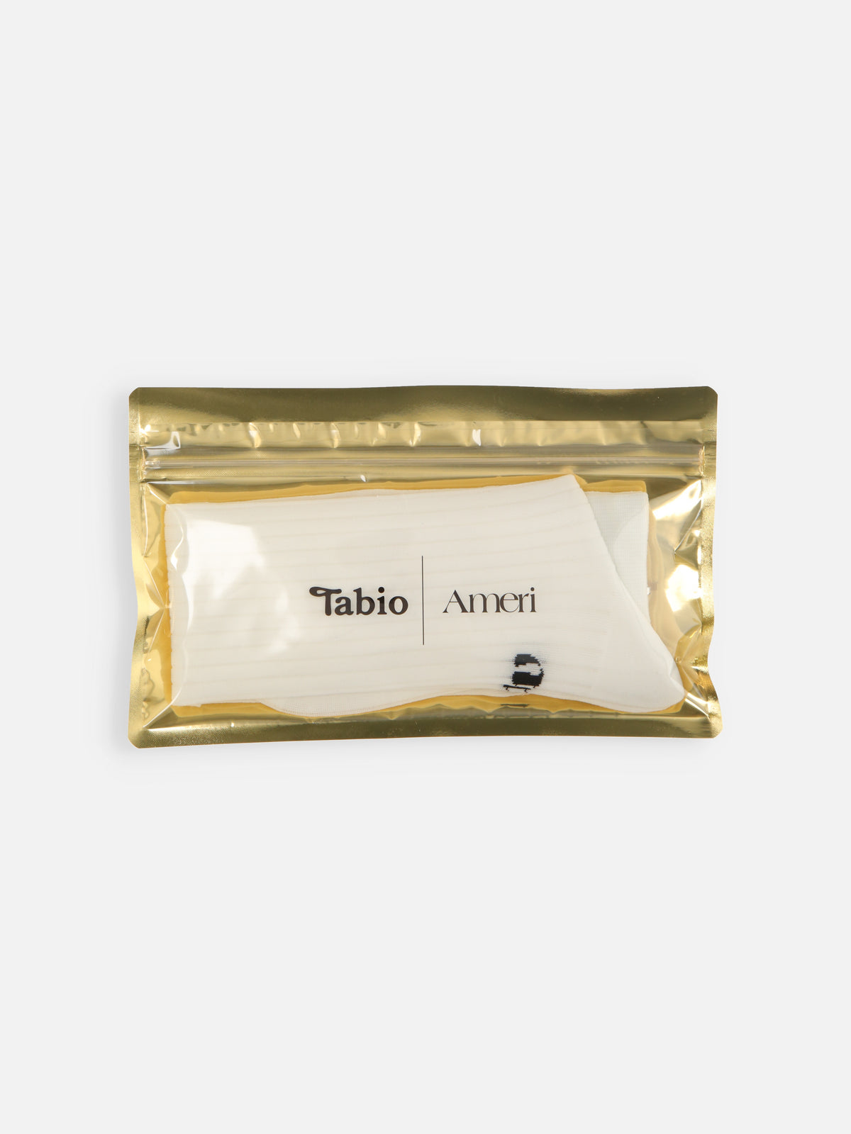 【Ameri×Tabio】HEEL LOGO LONG SOCKS