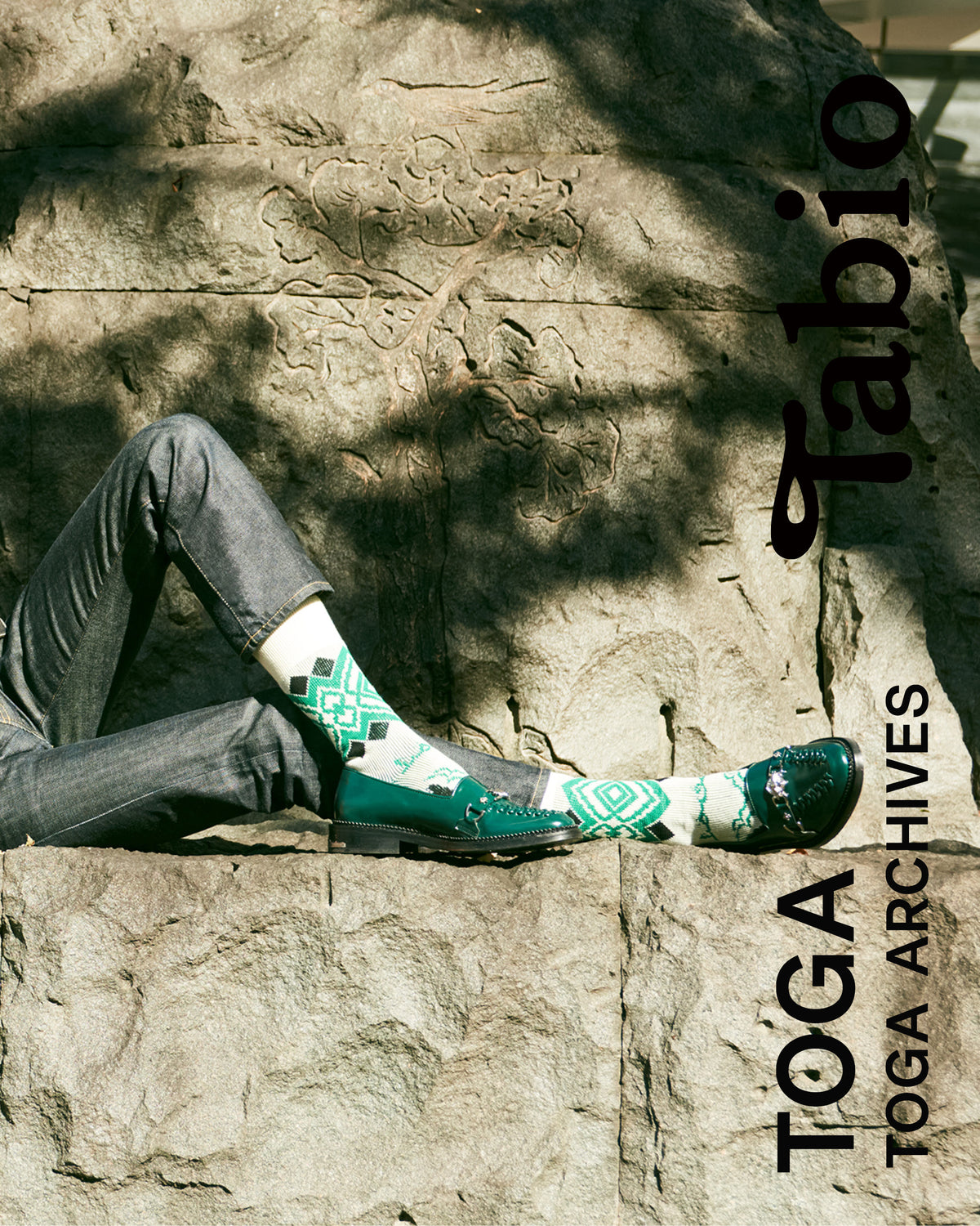 TOGA Jacquard socks（25.0～27.0cm）