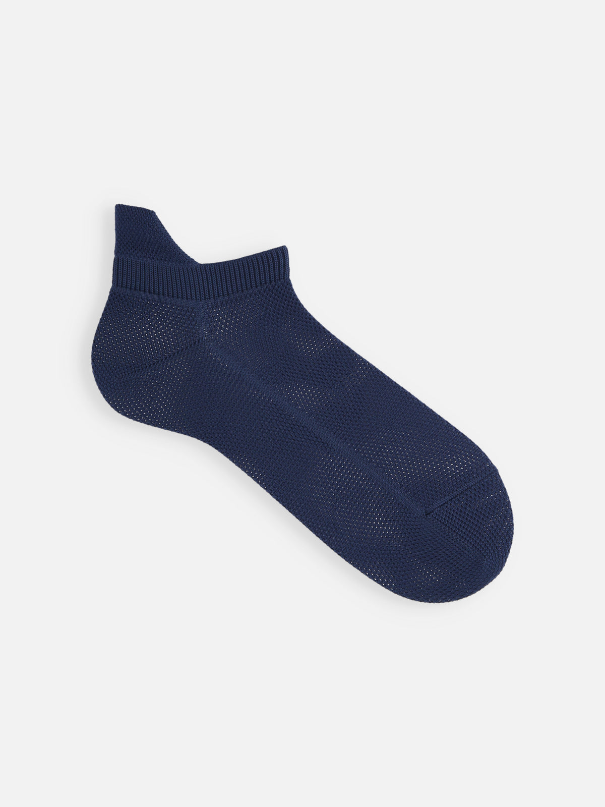 【Tabio MEN】DRYオールメッシュアキレスガードスニーカー丈ソックス - コン