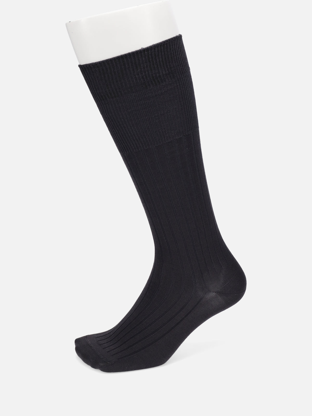 【TABIO’S COTTON】リブロングホーズ丈ビジネスソックス（27.0～29.0cm）