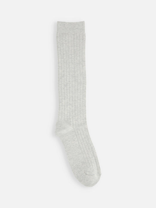 【ジュニアサイズ】蛍光リブハイソックス / 22-24cm