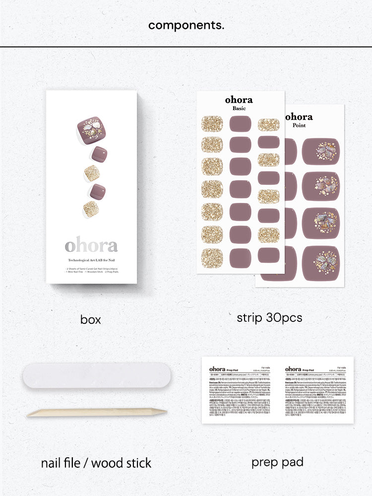 【通常価格より20％OFF】ohora(オホーラ)×靴下屋 WEB限定セット ＜グレー＞