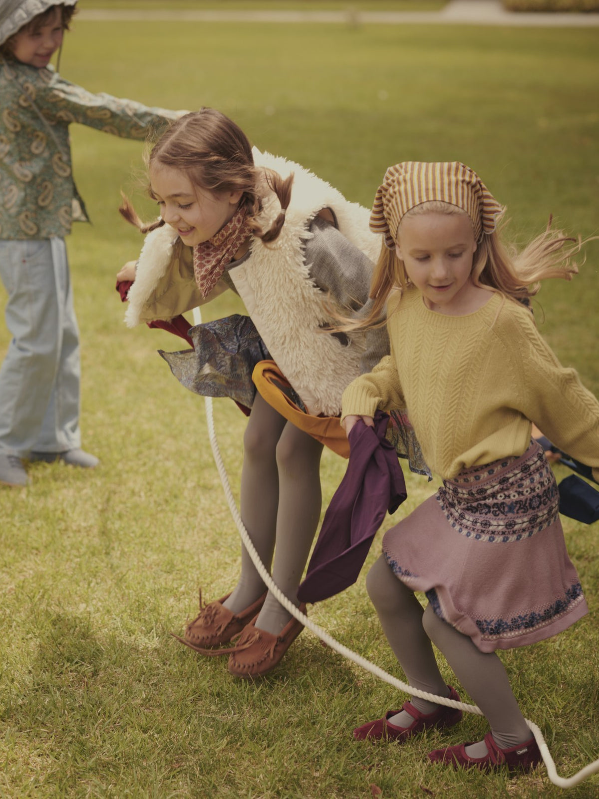 【キッズ 】80デニールタイツ / 125-145cm