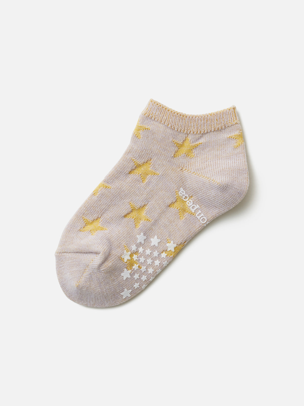 【キッズ】星柄リンクススニーカー丈ソックス / 13-15cm - ライラック