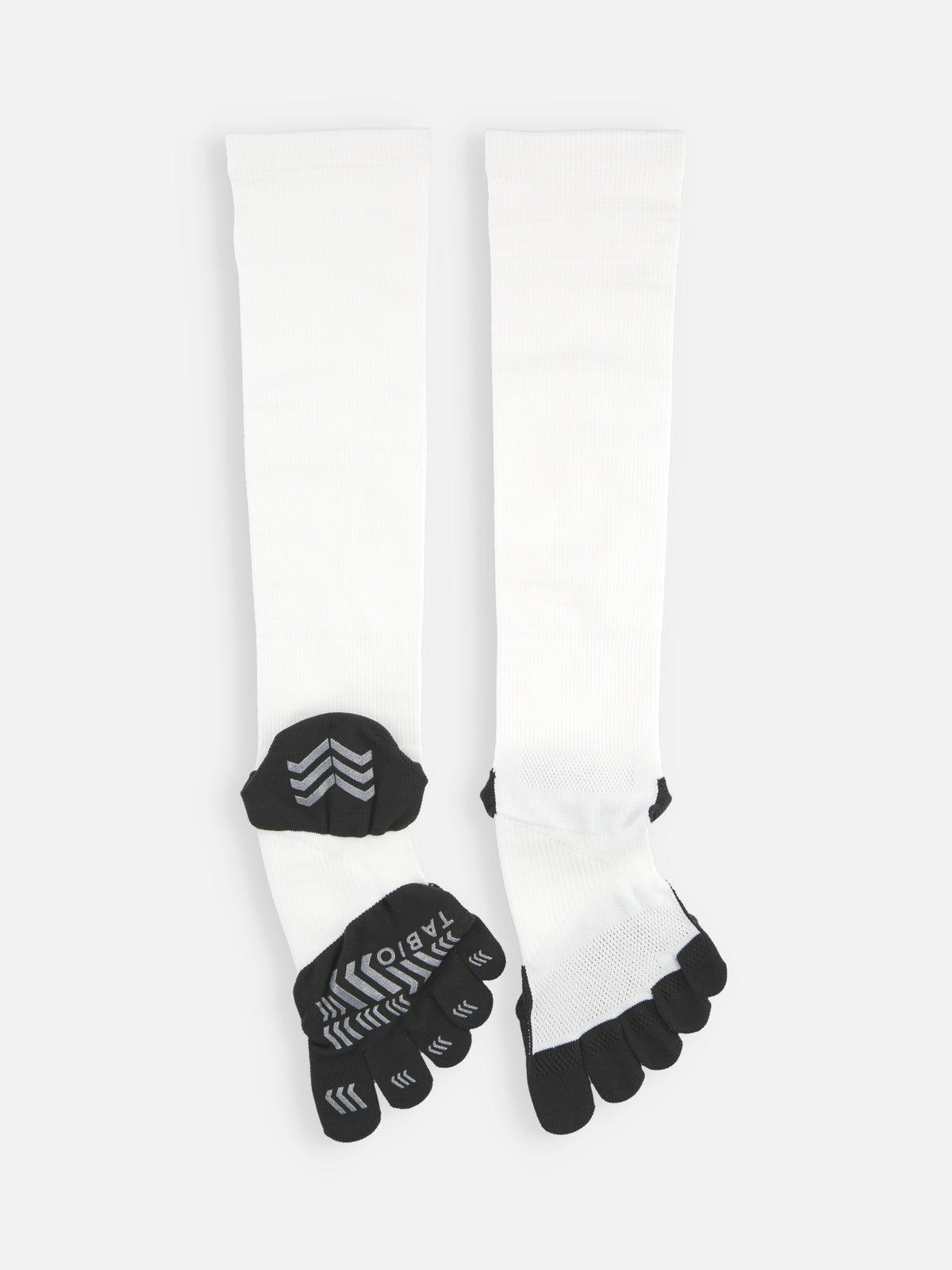 【WEB限定】レーシングラン五本指ソックス コンプレッションハイソックス / 27-29cm - サラシ
