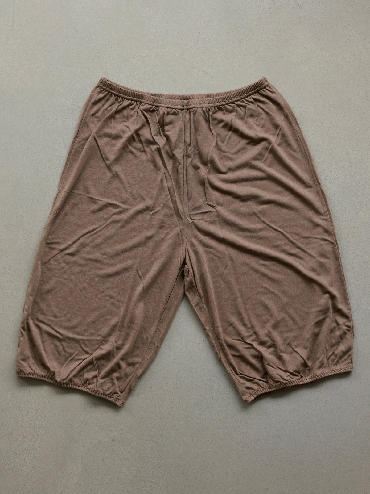 【防寒対策】あったかペチパンツ4分丈 - カシミヤ